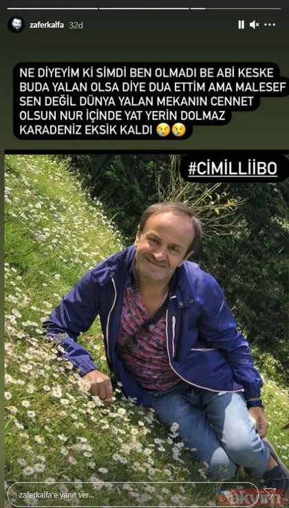 Cimilli İbo 49 yaşında hayatını kaybetti! Eşkıya Dünyaya Hükümdar Olmaz’ın o ismi ölüm haberini duyurdu