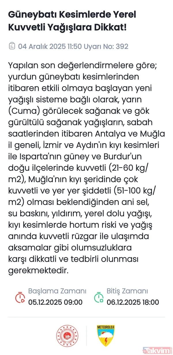 Donacağız! 10 il kar küreklerini hazırlasın: Özellikle o saatlere dikkat - 4