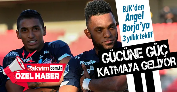 Beşiktaş'tan Miguel Angel Borja’ya 3 yıllık teklif