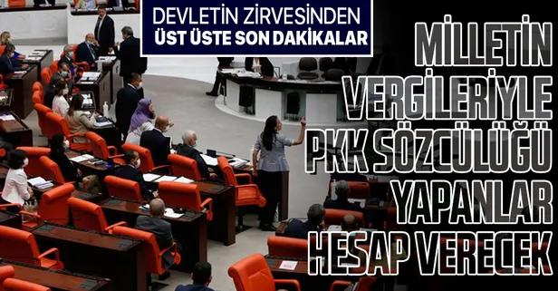 SON DAKİKA: 33 fezleke Meclis'e ulaştı! Başkan Erdoğan: Süreç aynen işleyecektir