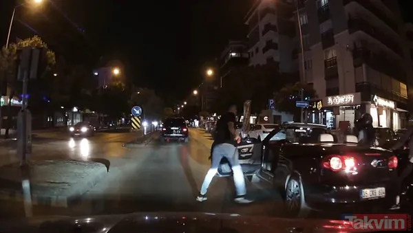 İhbar Üzerine Çalışma Başlatan Karşıyaka İlçe Emniyet Müdürlüğü Ekipleri, Şüpheli E.C.M'yi Döner Bıçağıyla Gözaltına Aldı. Öte Yandan, Olay Anı Caddeden Geçen...