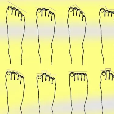 Ayak parmaklarınız bu tarzdaysa hangi ırktan geldiğiniz ortaya çıkıyor