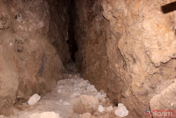 Karaman'da yerin 36 metre derinliğindeki mağarada 5 ay bekletilen Divle obruk peyniri çıkarılmadan yüzde 80'i satılıyor - 8
