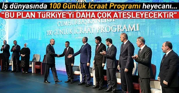 İş dünyası, 100 Günlük İcraat Programı’ndan memnun