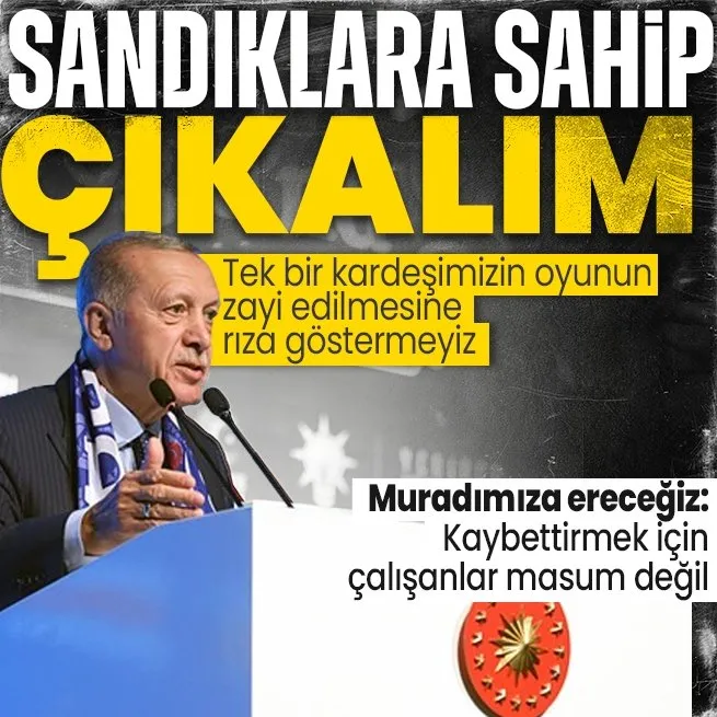 Başkan Erdoğan’dan ’Sandık Yönetim Kurulu’ ile iftar programında önemli açıklamalar