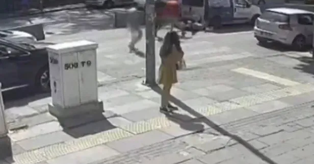 Ankara'da kadın yayaya tokat atan trafik zorbası tutuklandı!