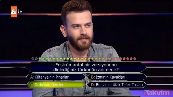 Kim Milyoner Olmak İster'de dikkat çeken soru: George W. Bush hangi ülke başbakanının üzerine kusmuştur? - 48