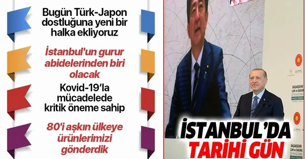 İstanbul'da tarihi açılış