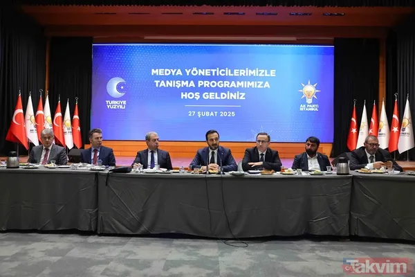 AK Parti İstanbul İl Başkanı Abdullah Özdemir medya yöneticileri ile kahvaltıda buluştu - 8