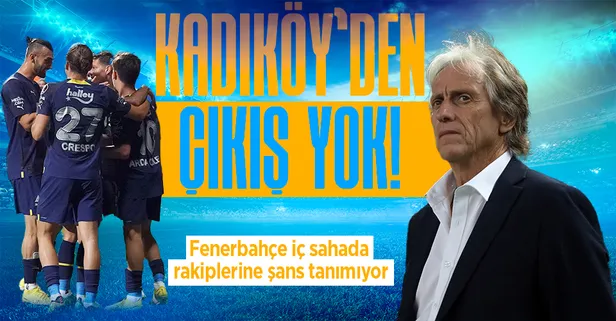 Fenerbahçe iç sahada rakiplerine şans tanımıyor