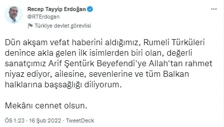 baskan-erdogandan-arif-senturk-icin-bassagligi-mesaji-1645007279666.jpg Başkan Erdoğan'dan Arif Şentürk için başsağlığı mesajı-1