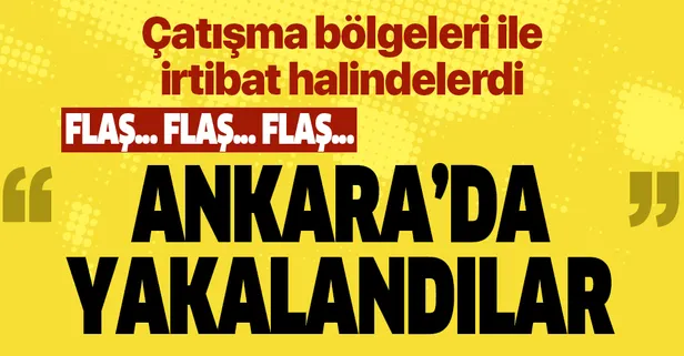 Son dakika: Ankara'da DEAŞ operasyonu! Irak uyruklu 19 şüpheliden 16'sı gözaltına alındı