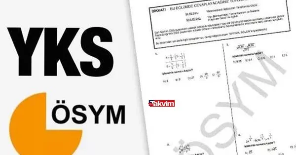Yks Cikmis Sorular Ve Cevaplari 2018 2019 2020 Yilinda Yks Tyt Ayt Ydt Hangi Sorular Soruldu Takvim