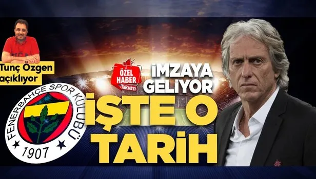 Fenerbahçe’nin görüştüğü Jorge Jesus’ta son dakika! Takvim Gazetesi Spor Müdürü Tunç Özgen açıkladı! İşte imza tarihi | Songül Soysal