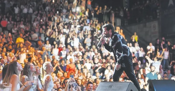 Burcu’yu coşturdu