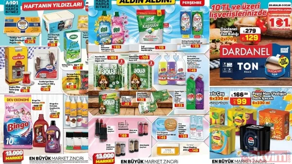 A101 28 Aralık-3 Ocak İNDİRİMİ! Bu hafta A101'de hangi ürünler var? - 1