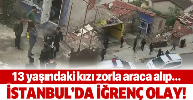 Son dakika: Arnavutköy'de 13 yaşındaki kıza cinsel taciz iddiası mahalleyi karıştırdı