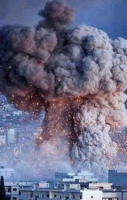 İdlib'te yerleşim yerine vakum bombalı saldırı