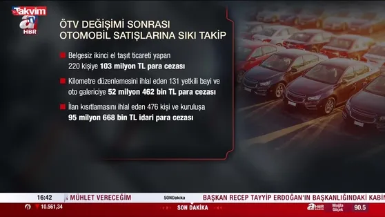 ÖTV fırsatçılarına yakın takip!