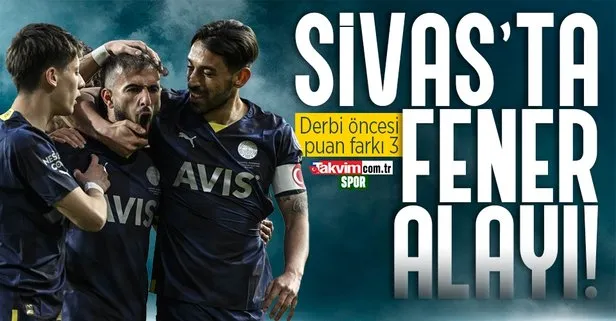 Sivas’ta Fener alayı! Fenerbahçe Sivasspor’u 3 golle geçti