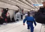 Yer çekimi olmasa da en hızlısı Usain Bolt!