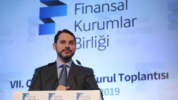 Son dakika: Bakan Albayrak'tan Finansal Kurumlar Birliği 7. Olağan Genel Kurul Toplantısı'nda önemli açıklamalar-1