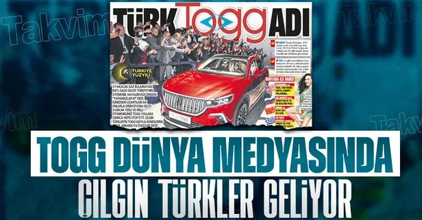 Dünya medyası onu konuştu! Yunanistan’dan TOGG manşeti: Çılgın Türkler geliyor