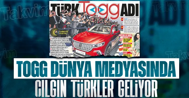 Dünya medyası onu konuştu! Yunanistan'dan TOGG manşeti: Çılgın Türkler geliyor