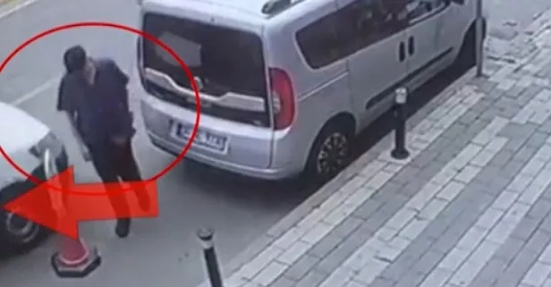 Üsküdar’da inanılmaz görüntü! Kıl payı kurtuldu…-1