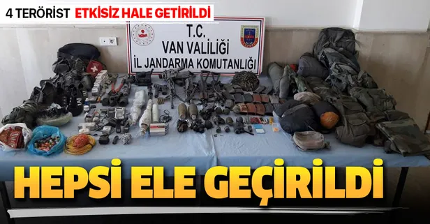 Van'da 4 terörist etkisiz hale getirildi
