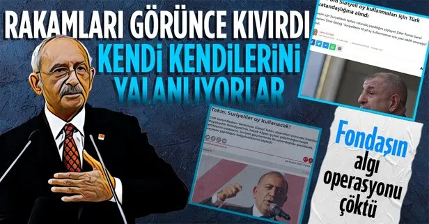 Kılıçdaroğlu fondaş medyanın yalanını patlattı: 400-500 bin mülteci oy kullanmayacak