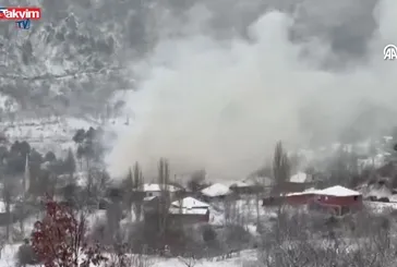 Bigadiç'te yangın!