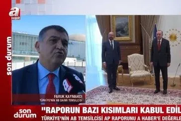 Kaymakcı’dan AP’nin Türkiye raporuna tepki