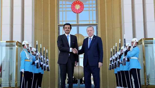 Katar Emiri Al Sani'den Başkan Erdoğan'ın sözlerine destek
