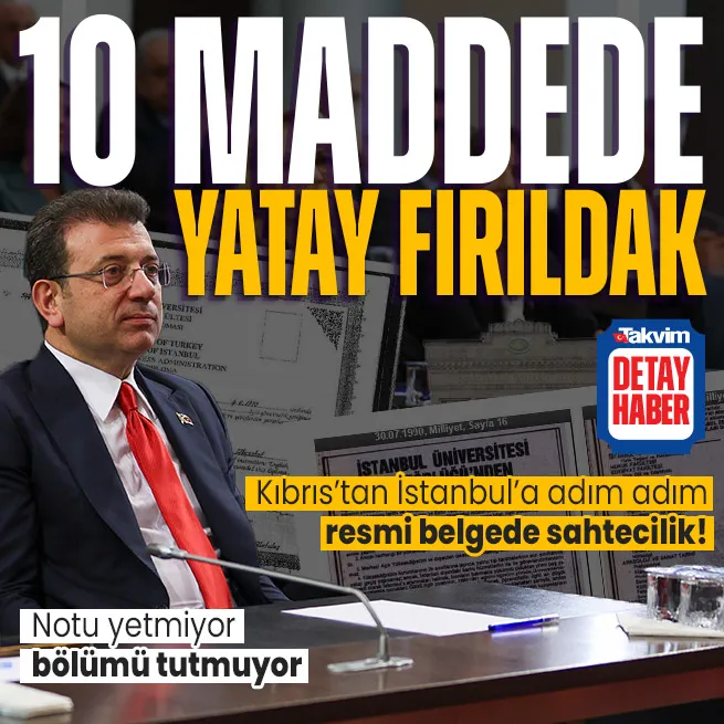10 maddede CHPli Ekrem İmamoğlunun yatay geçiş sürecinde yapılan usulsüzlükler