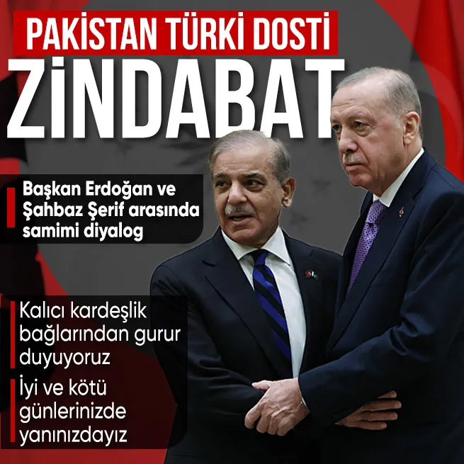 Başkan Erdoğan ve Pakistan Başbakanı arasında samimi diyalog! Pakistan Türki dosti zindabad!