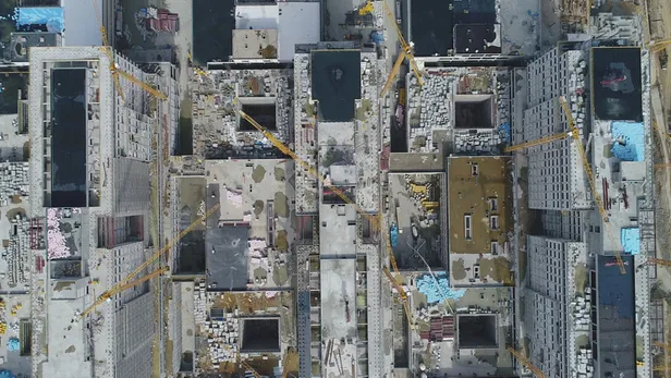 Başakşehir Şehir Hastanesi'nin son hali havadan görüntülendi! Dünyanın en büyüklerinden biri-3