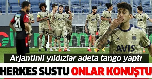 Fenerbahçe Arjantinli yıldızlarının coştuğu maçta farka koştu!