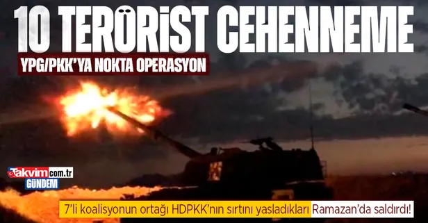 Suriye'nin kuzeyindeki alçak saldırıya misliyle karşılık verildi! Bakan Akar duyurdu: 10 terörist etkisiz hale getirildi