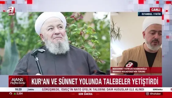 Torunu Muhammet Fatih Ustaosmanoğlu A Haber'de anlattı! İşte Mahmut Ustaosmanoğlu'nun bilinmeyenleri...