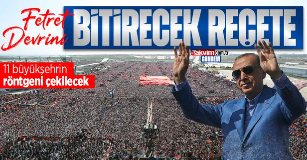 AK Parti'den yerel seçimler reçetesi: 11 büyükşehrin röntgeni çekilecek