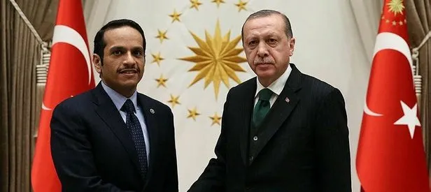 Cumhurbaşkanı Erdoğan, El Sani'yi kabul etti