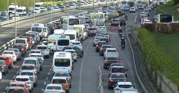 İstanbul’da trafik kilitlendi! YOL DURUMU