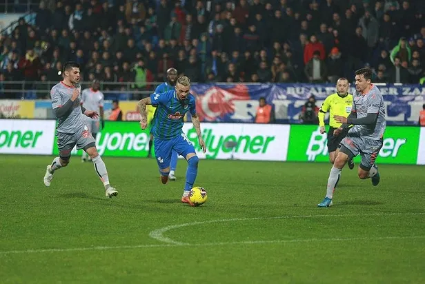 MAÇ SONUCU: Çaykur Rizespor 1-2 Başakşehir-1