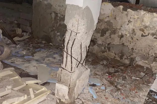 Bahçelievler'de çöken binanın çökmeden önceki görüntüleri ortaya çıktı