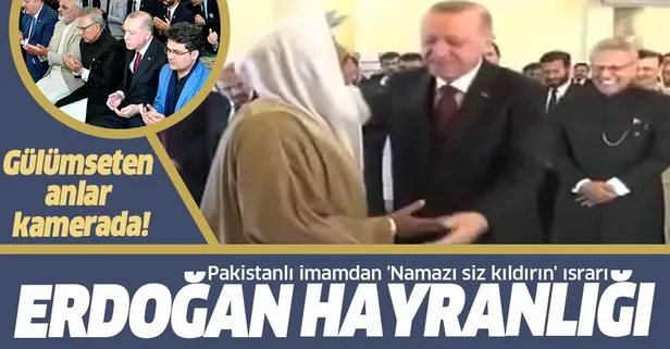 Başkan Erdoğan Cuma namazını Pakistanlı mevkidaşı Arif Alvi ile kıldı