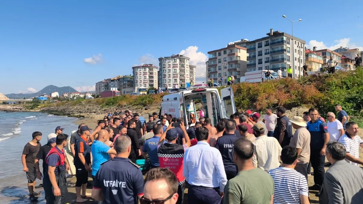 Giresun'da kurtarma girişimi faciaya dönüştü: 2 kişi boğuldu