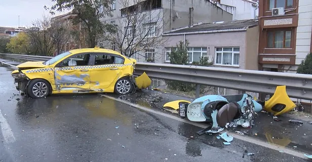 Bayrampaşa'da zincirleme kaza: 1 kişi hayatını kaybetti! Kazaya İETT otobüsü de karıştı
