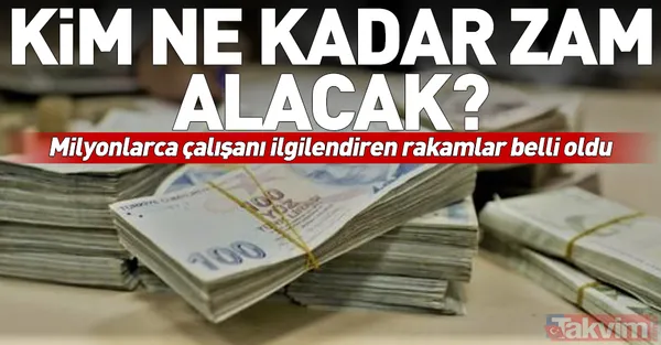 Çalışanların maaşlarına ne kadar zam yapılacak? 2019 maaş zam oranı ne kadar olacak? - 1