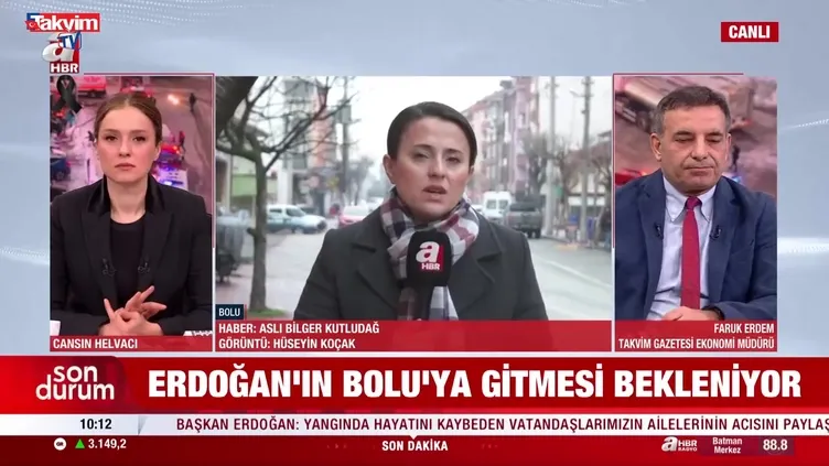 Başkan Erdoğan Bolu’ya gidiyor!
